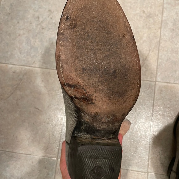 Vintage size 9 Dan Post two tone boots - Picture 5 of 5